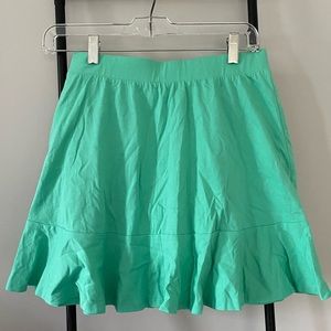 Green skort